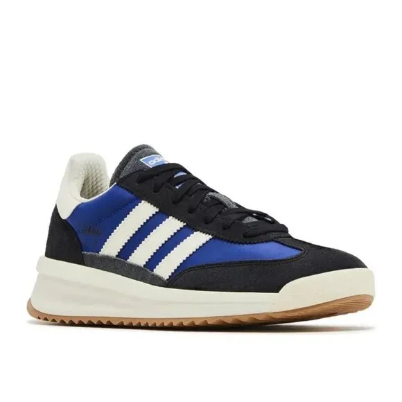 Adidas SL 72 RTN Shoes IH5560 Royal Blue/Off White/Black Unisex 8 Men 9 Women - Picture 2 of 8